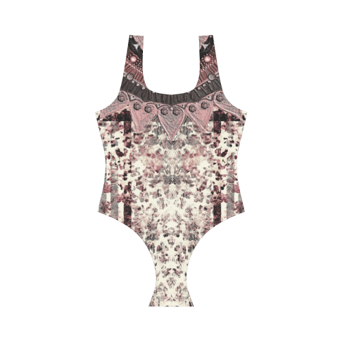zebra- Vest One Piece Swimsuit (Model S04)