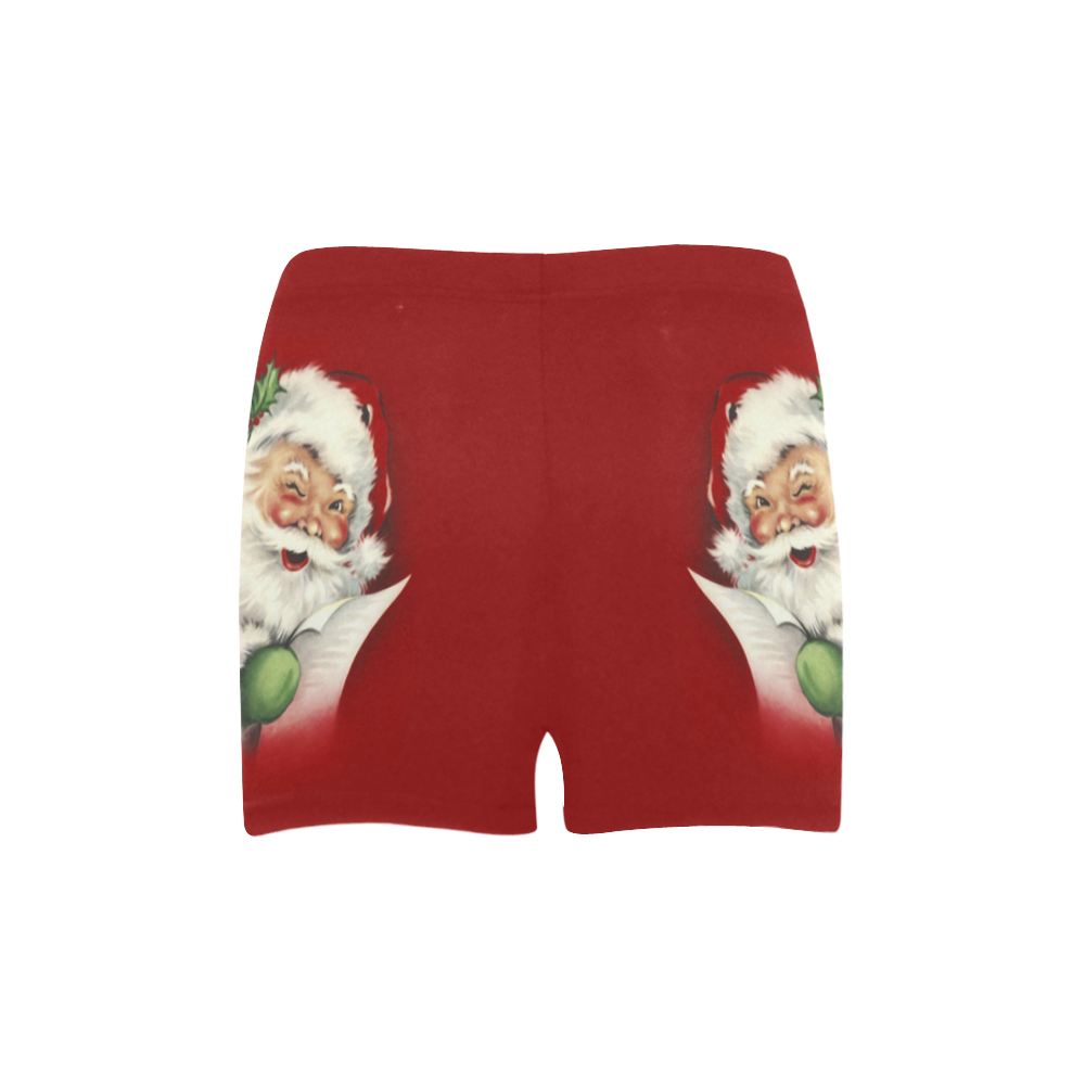 A beautiful vintage santa claus Briseis Skinny Shorts (Model L04)