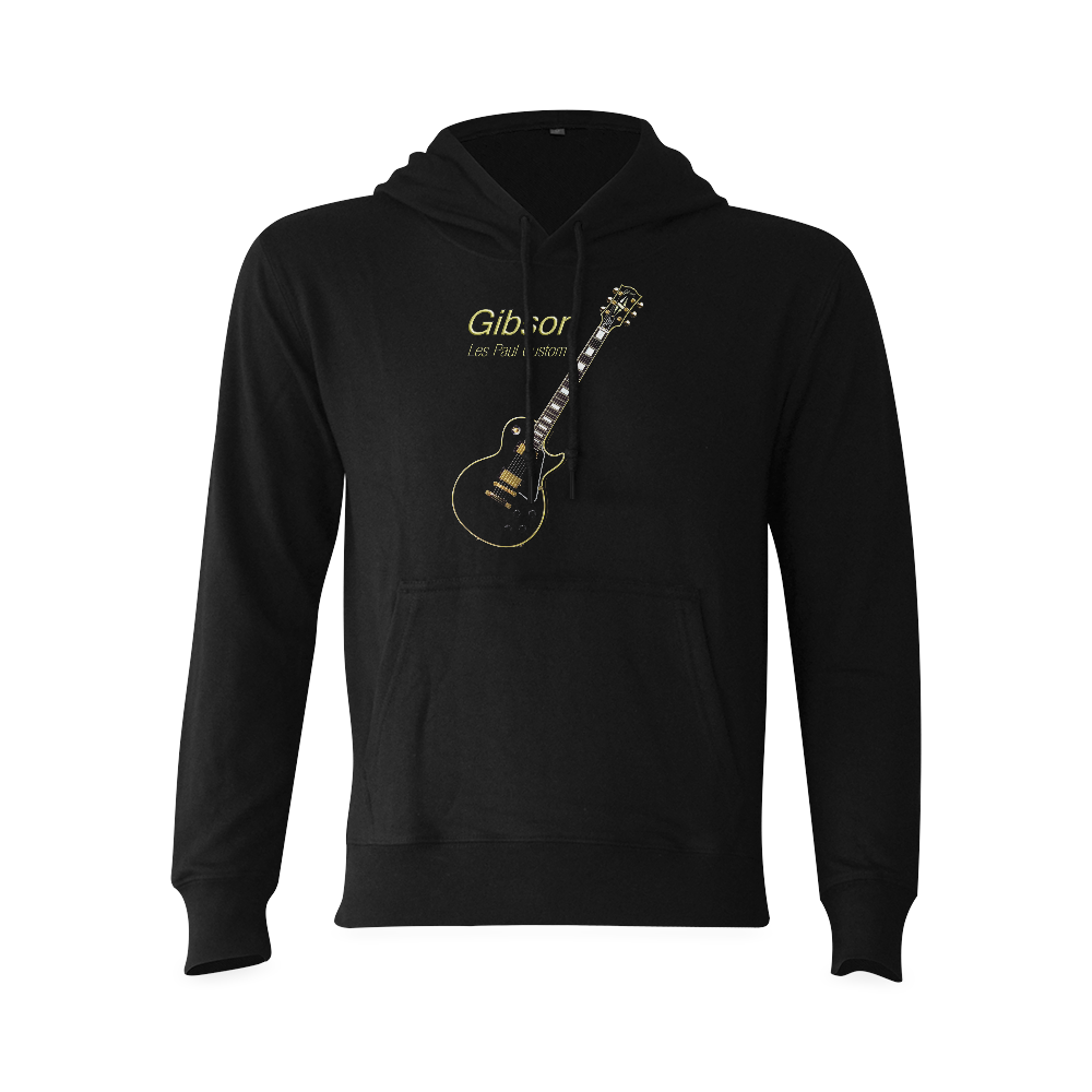 Black Gibson Les paul Custom Oceanus Hoodie Sweatshirt (Model H03)