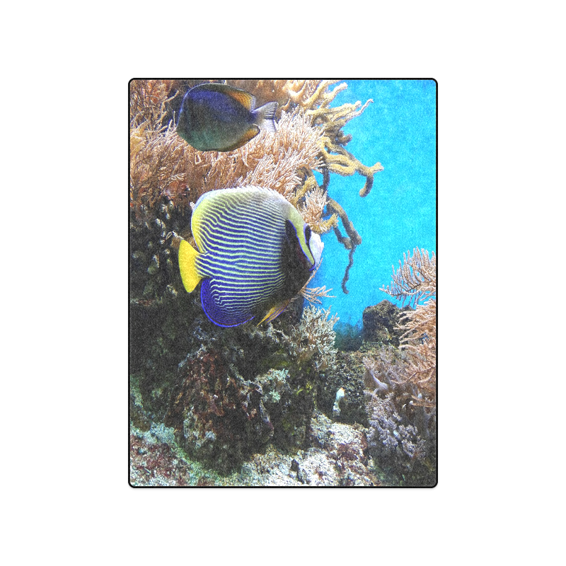 Underwater Tropical Dream Blanket 50"x60"
