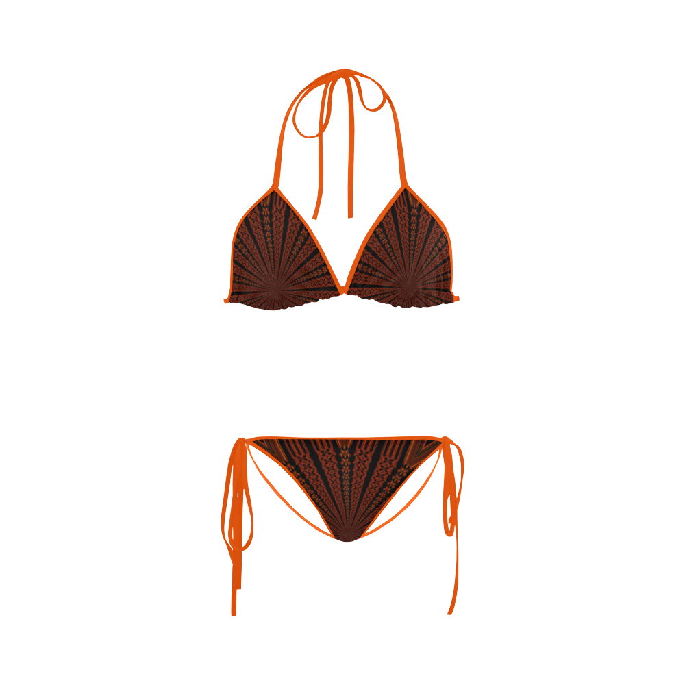 Orange Crush Custom Bikini Swimsuit