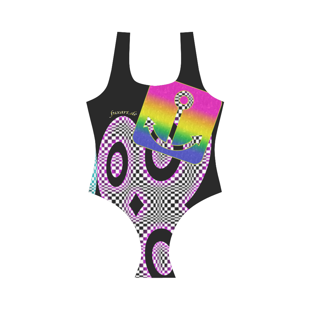 PARANOIA Vest One Piece Swimsuit (Model S04)