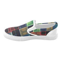 TechTile #2 - Jera Nour Women's Unusual Slip-on Canvas Shoes (Model 019)