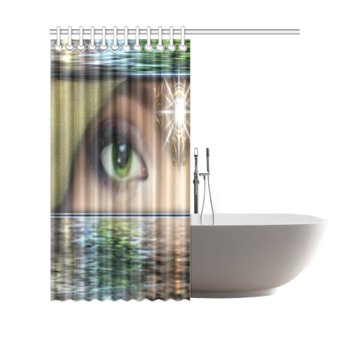 The Observer Shower Curtain 69"x70"