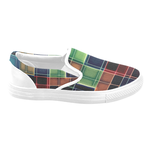 TechTile #2 - Jera Nour Women's Unusual Slip-on Canvas Shoes (Model 019)