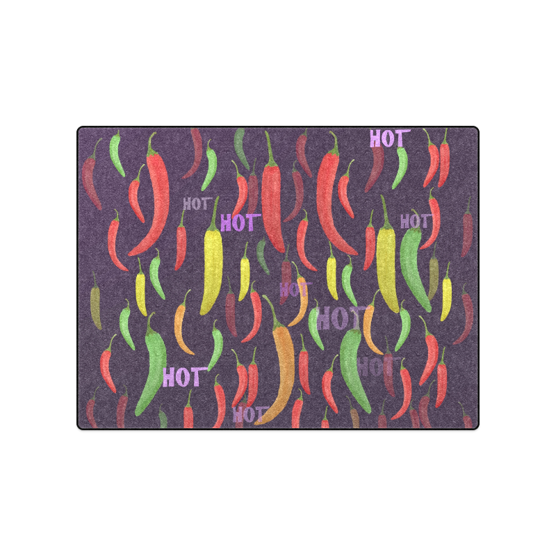 Hot Peperoni Blanket 50"x60"
