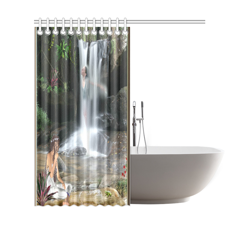 Outdoor shower Shower Curtain 69"x70"