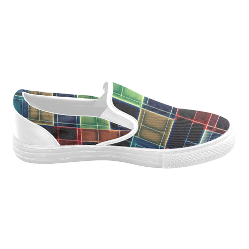 TechTile #2 - Jera Nour Women's Unusual Slip-on Canvas Shoes (Model 019)