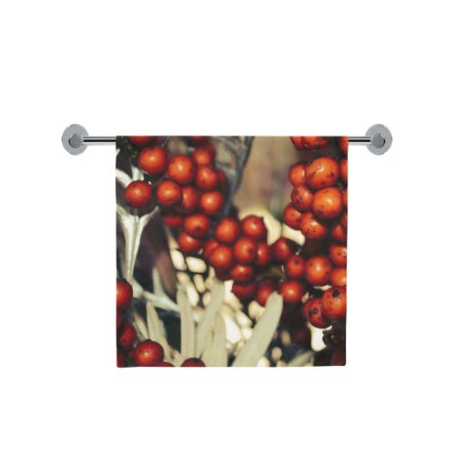 holly berries 715 Bath Towel 30"x56"