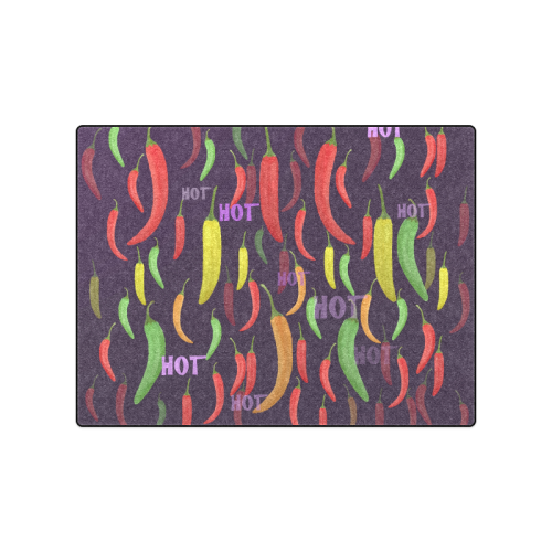 Hot Peperoni Blanket 50"x60"