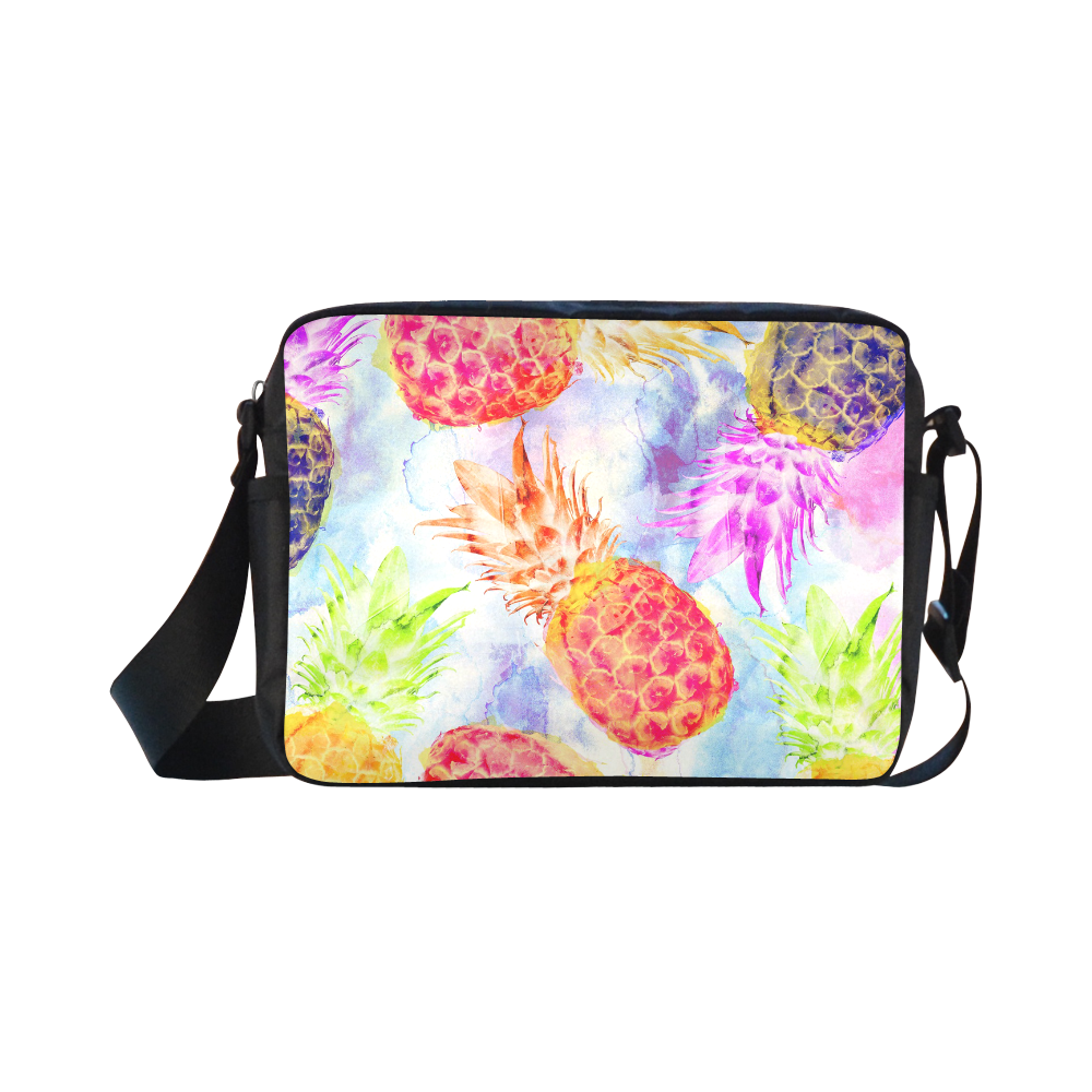 Pineapples Classic Cross-body Nylon Bags (Model 1632)