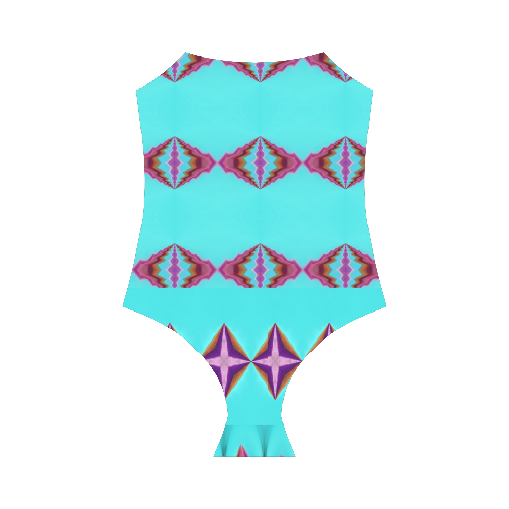 Sea color-Annabellerockz-swimsuit,strap Strap Swimsuit ( Model S05)