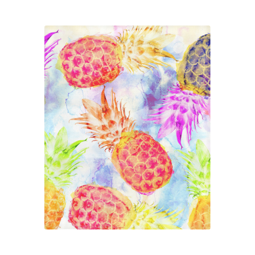 Pineapples Duvet Cover 86"x70" ( All-over-print)