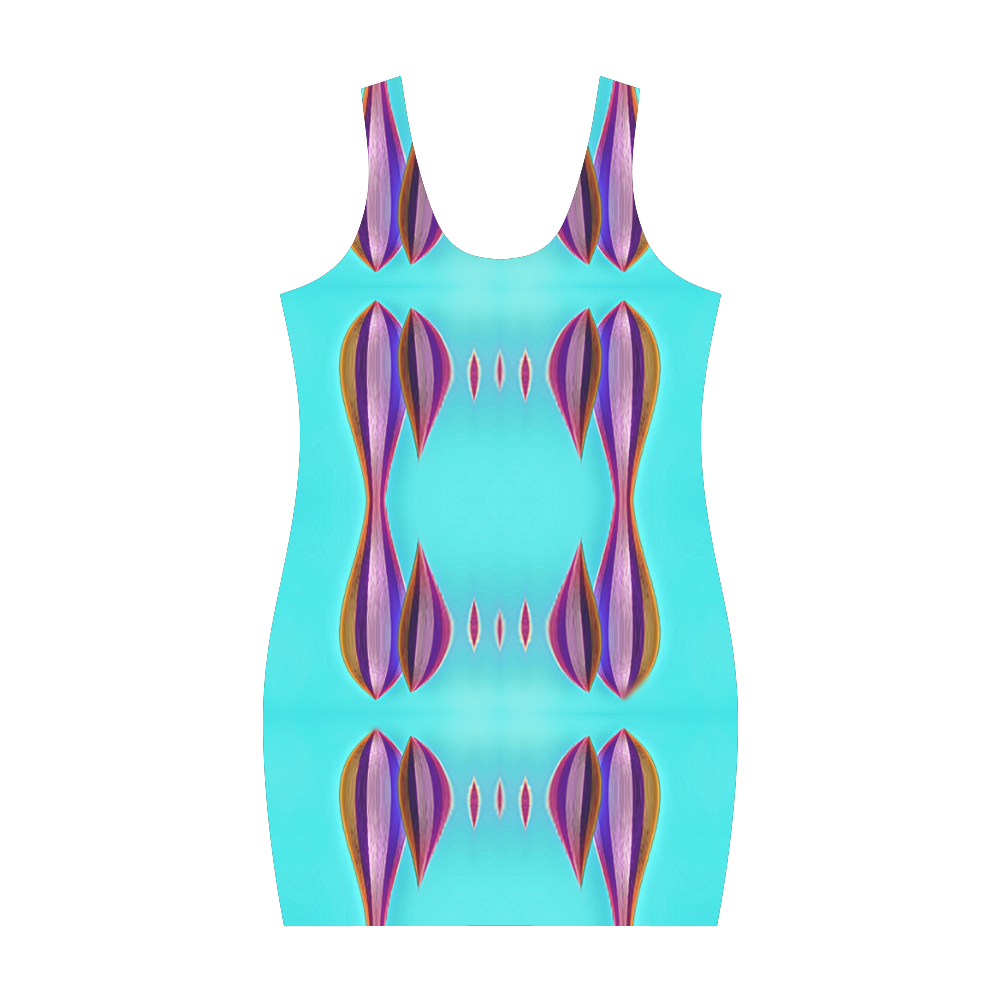 West dress in seacolors by Annabellerockz Medea Vest Dress (Model D06)