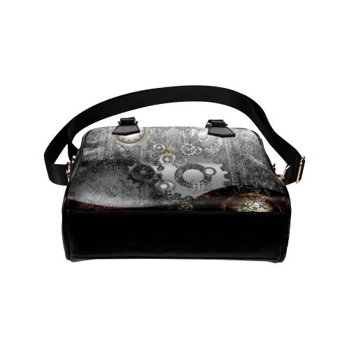 Steampunk in vintage design Shoulder Handbag (Model 1634)