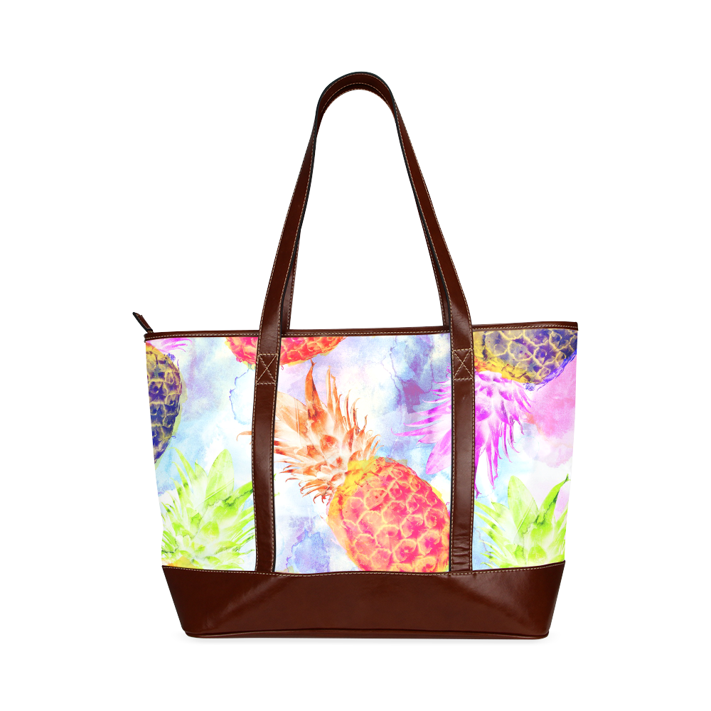 Pineapples Tote Handbag (Model 1642)