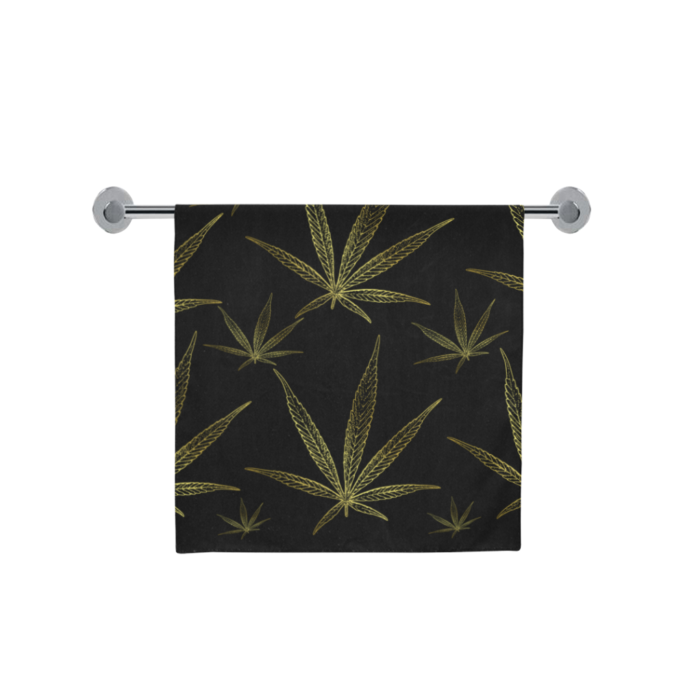 cannabis leaf badetuch Bath Towel 30"x56"