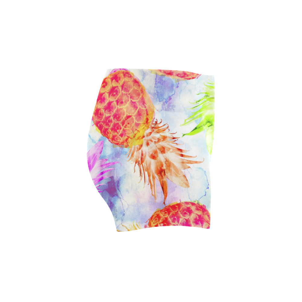 Pineapples Briseis Skinny Shorts (Model L04)