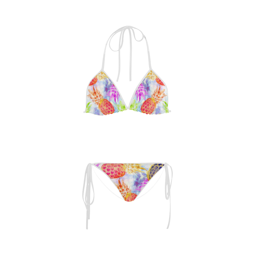 Pineapples Custom Bikini Swimsuit | ID: D342742