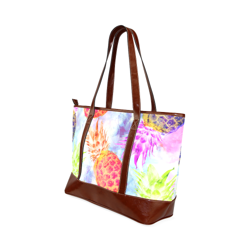 Pineapples Tote Handbag (Model 1642)