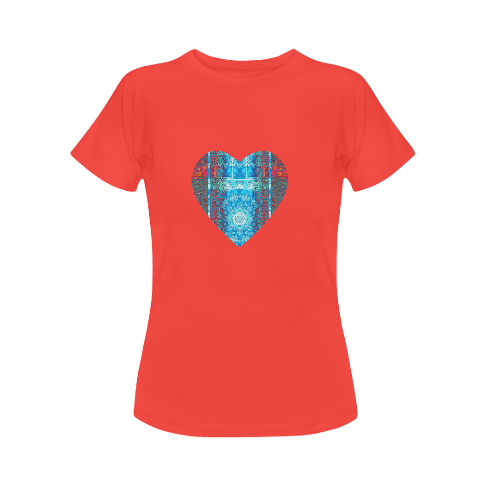mandala earth Women's Classic T-Shirt (Model T17）