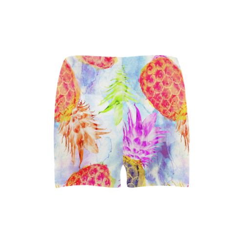 Pineapples Briseis Skinny Shorts (Model L04)