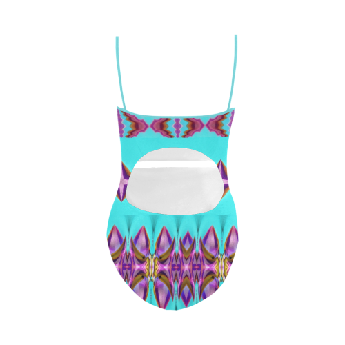 Sea color-Annabellerockz-swimsuit,strap Strap Swimsuit ( Model S05)