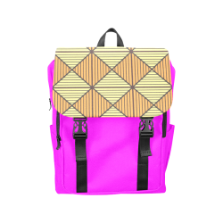 Geometric Triangle Pattern Casual Shoulders Backpack (Model 1623)
