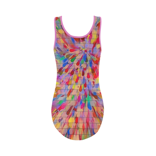 Brush by Nico Bielow Vest One Piece Swimsuit (Model S04)