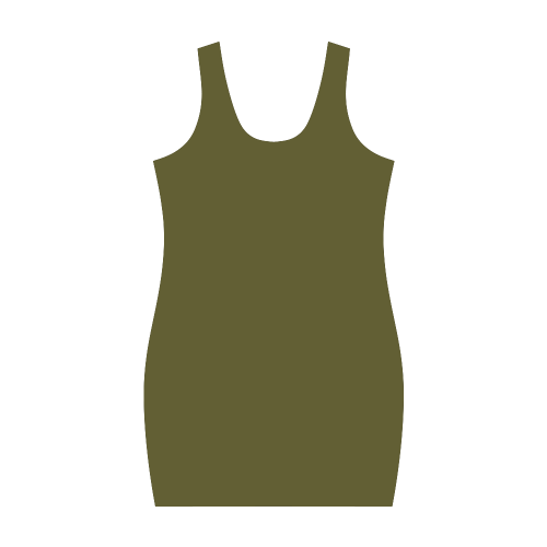 Snake Skin Love Medea Vest Dress (Model D06)