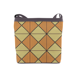 Geometric Triangle Pattern Crossbody Bags (Model 1613)