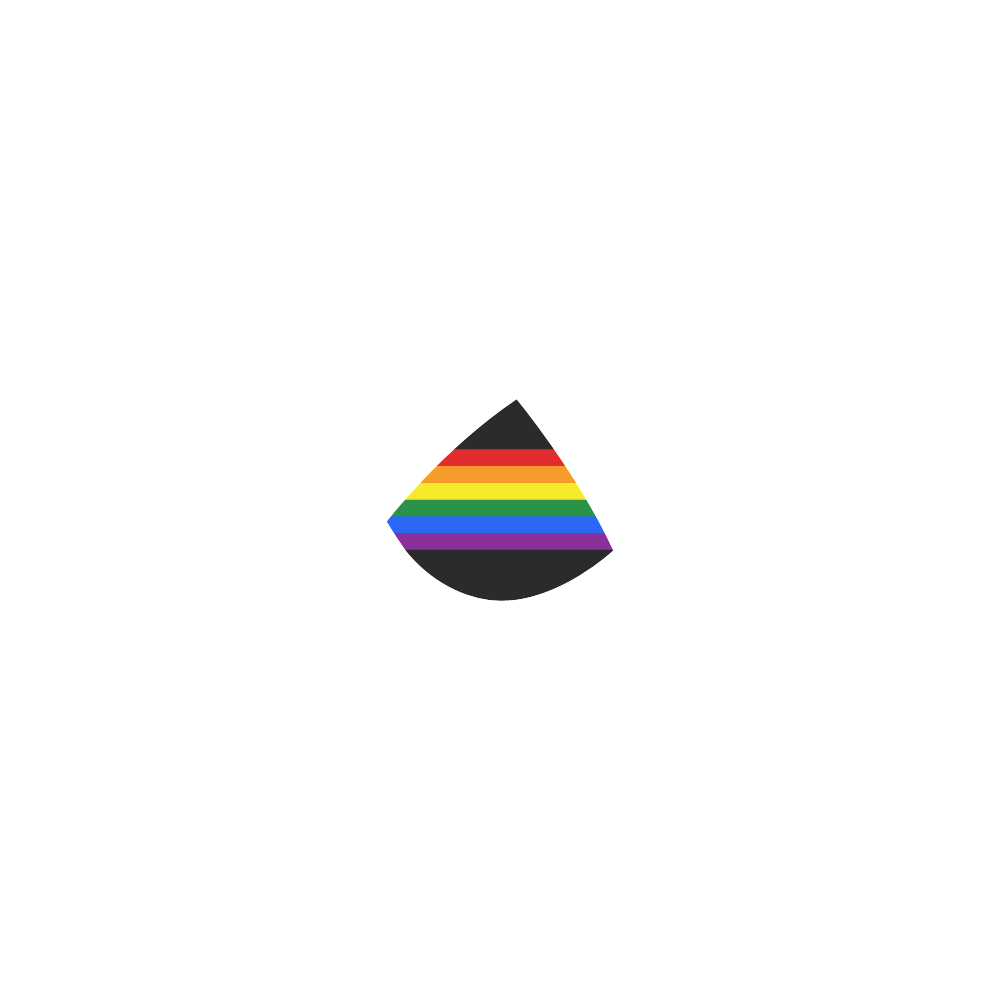 Gay Pride Rainbow Flag Stripes Custom Bikini Swimsuit