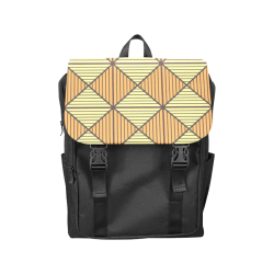 Geometric Triangle Pattern Casual Shoulders Backpack (Model 1623)