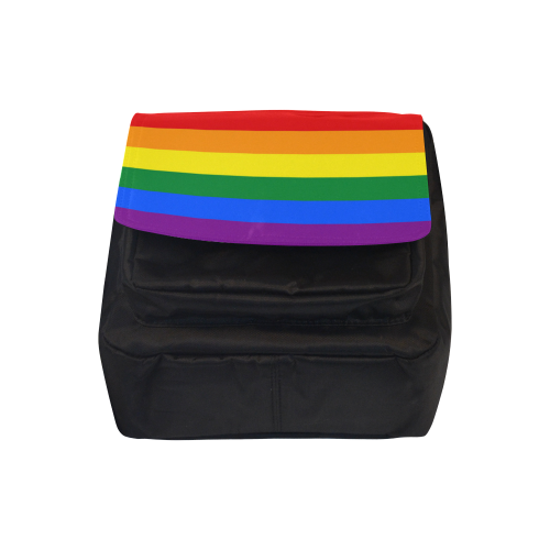 Gay Pride Rainbow Flag Stripes Crossbody Nylon Bags (Model 1633)