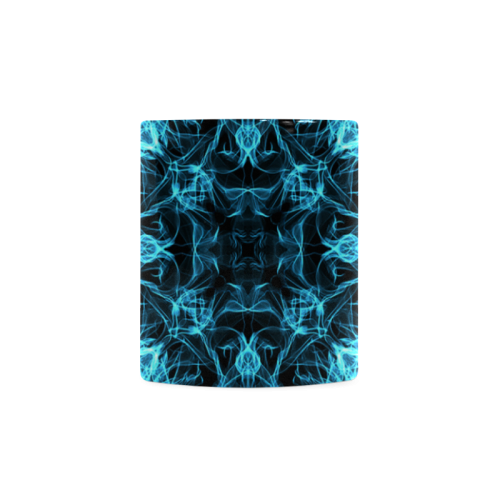 Blue SILK Arts Fractal White Mug(11OZ)