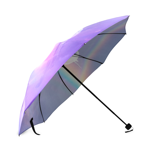 Unicorn and Rainbow Foldable Umbrella (Model U01)