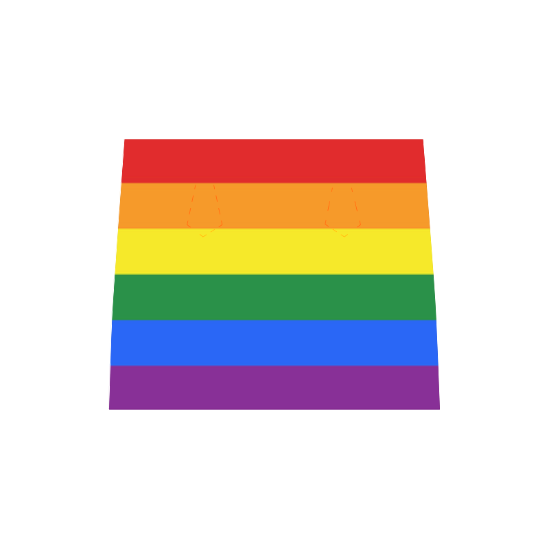 Gay Pride Rainbow Flag Stripes Boston Handbag (Model 1621)