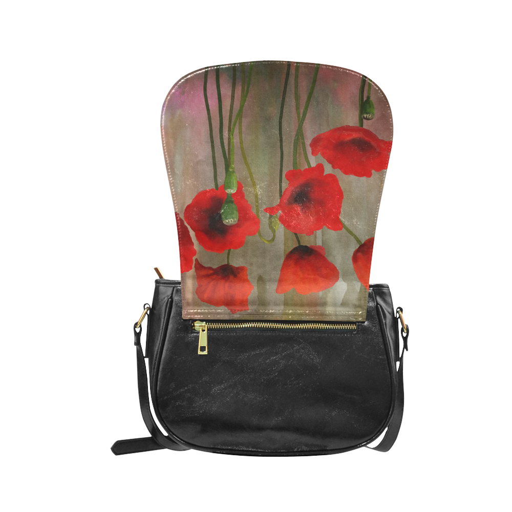 Poppies Classic Saddle Bag/Small (Model 1648)