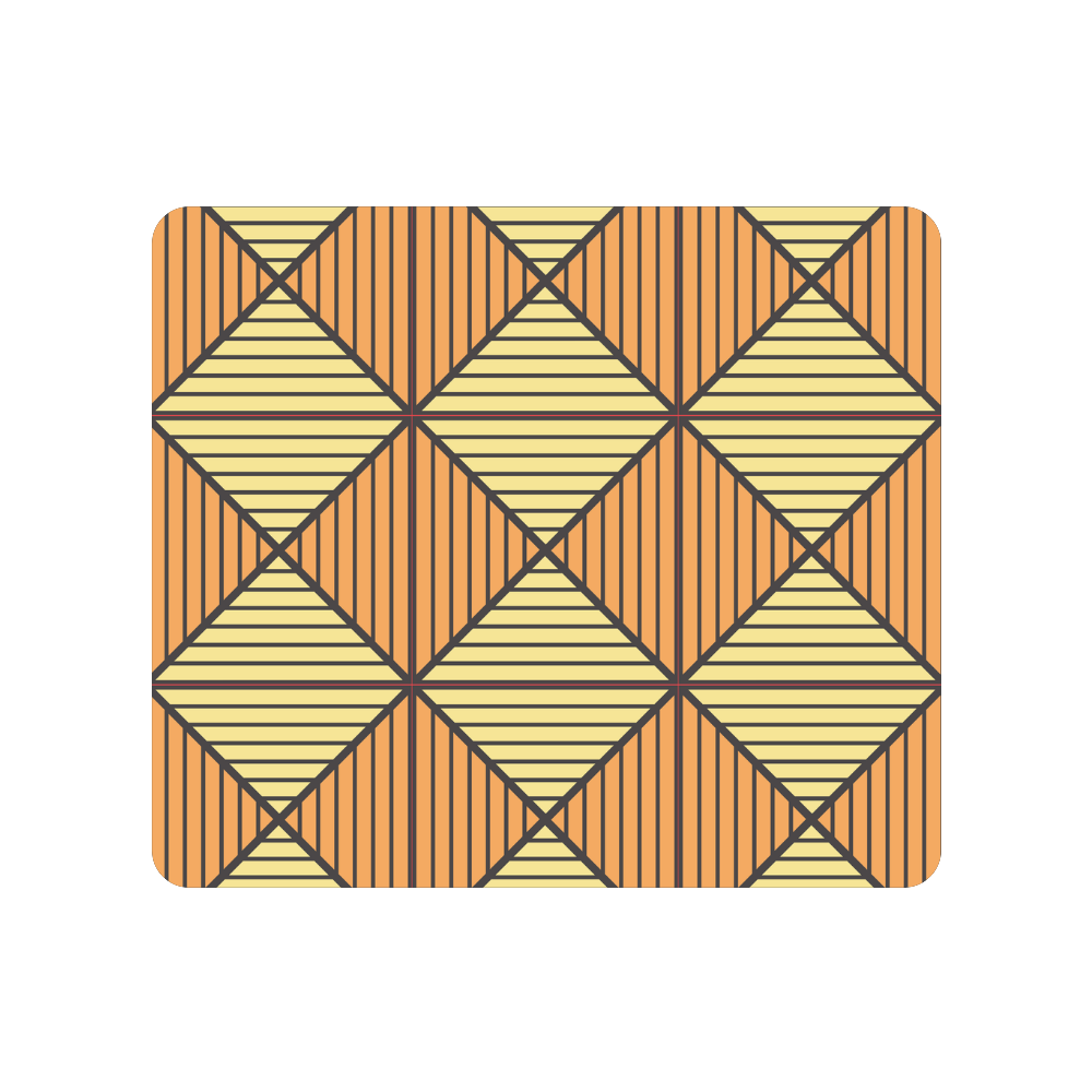 Geometric Triangle Pattern Men's Clutch Purse （Model 1638）