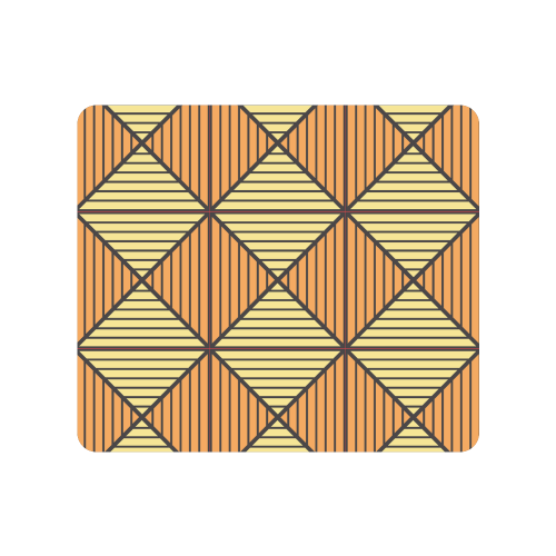 Geometric Triangle Pattern Men's Clutch Purse （Model 1638）