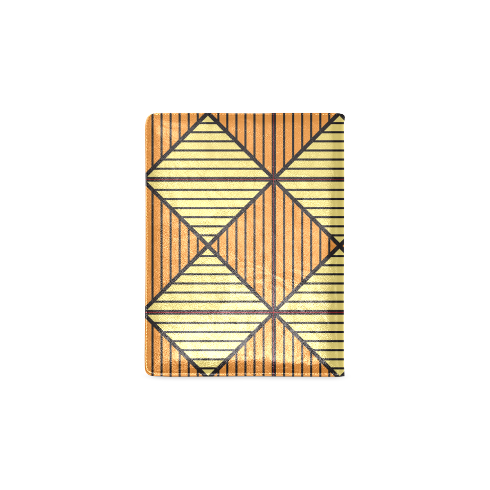 Geometric Triangle Pattern Custom NoteBook B5
