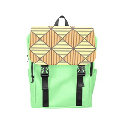 Geometric Triangle Pattern Casual Shoulders Backpack (Model 1623)