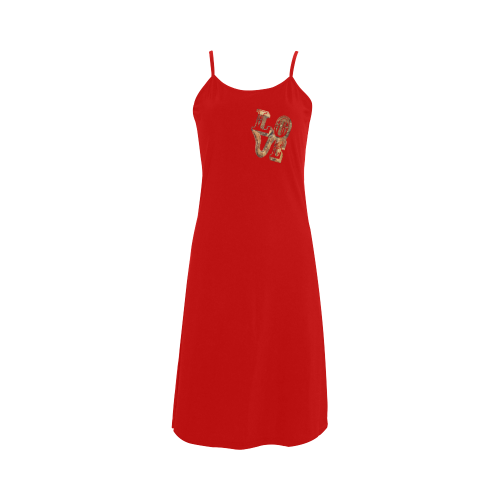 Snake Skin Love Alcestis Slip Dress (Model D05)