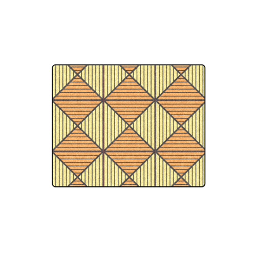Geometric Triangle Pattern Blanket 40"x50"