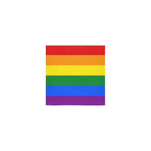 Gay Pride Rainbow Flag Stripes Square Towel 13“x13”