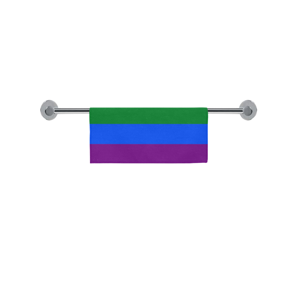 Gay Pride Rainbow Flag Stripes Square Towel 13“x13”