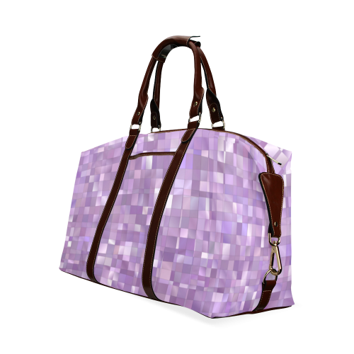 Purple Pearl Mosaic Classic Travel Bag (Model 1643)