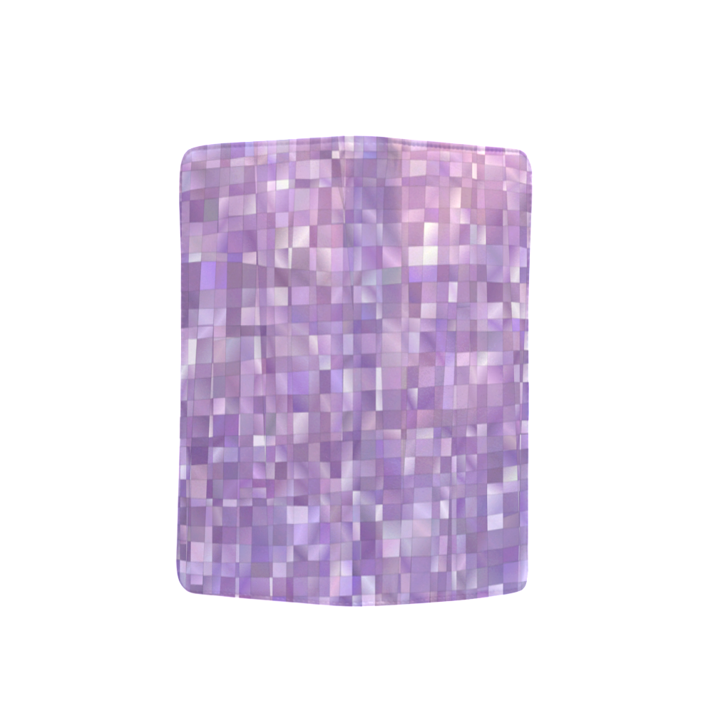 Purple Pearl Mosaic Men's Clutch Purse （Model 1638）