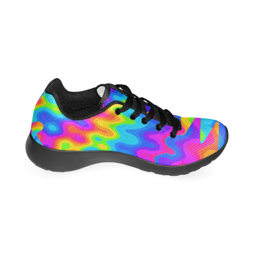 Amazing Acid Rainbow Women’s Running Shoes (Model 020)