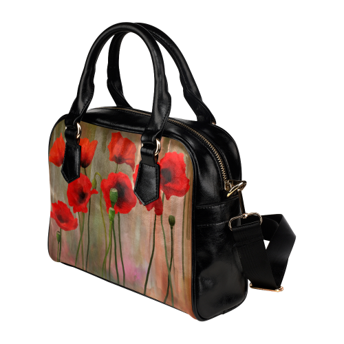 Poppies Shoulder Handbag (Model 1634)